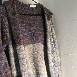 Multi Color Cardigan Sweater
